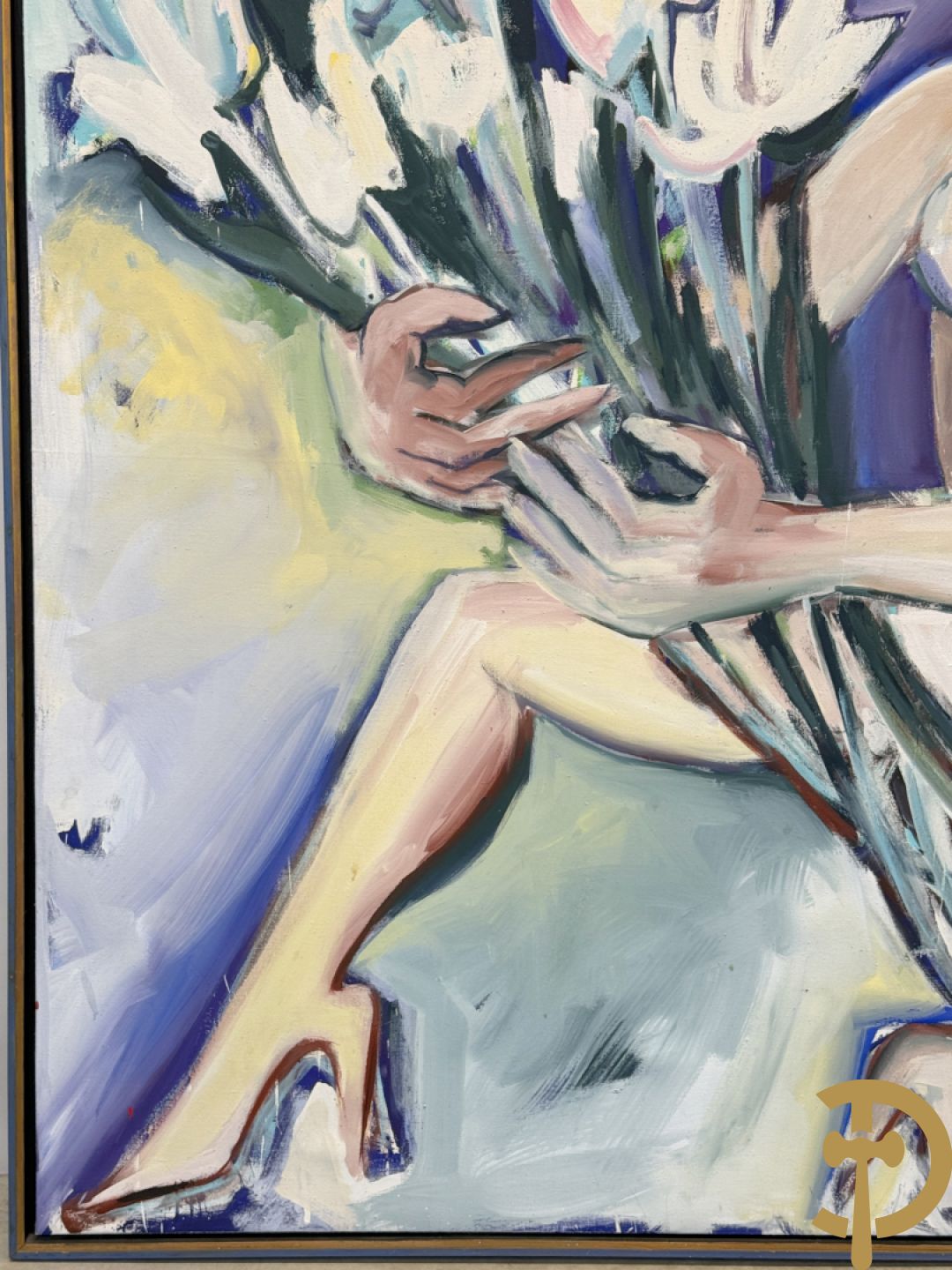 BACH Elvira 1986 getekend verso 