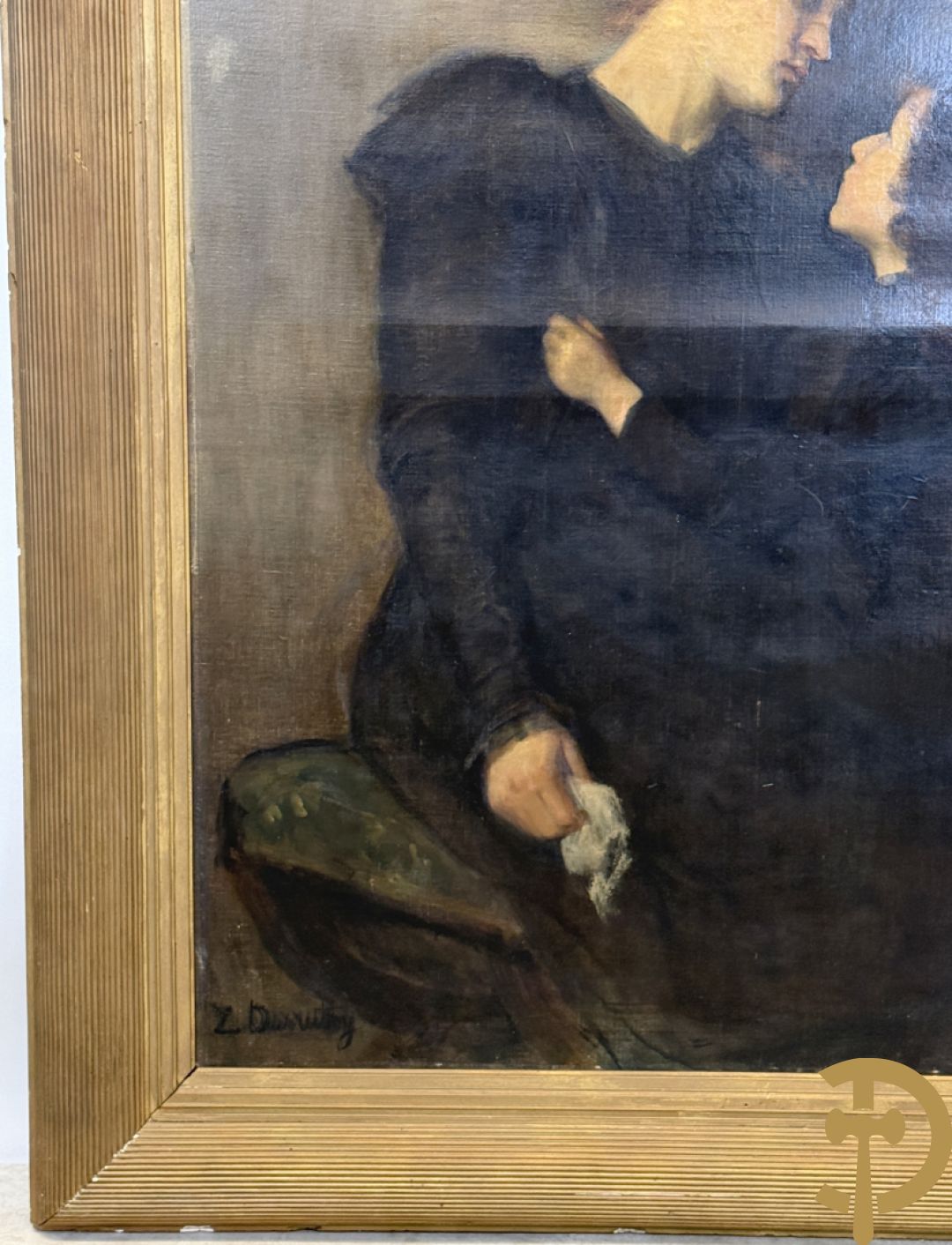 Onleesbaar getekend (Z. Du..w...tsy) 