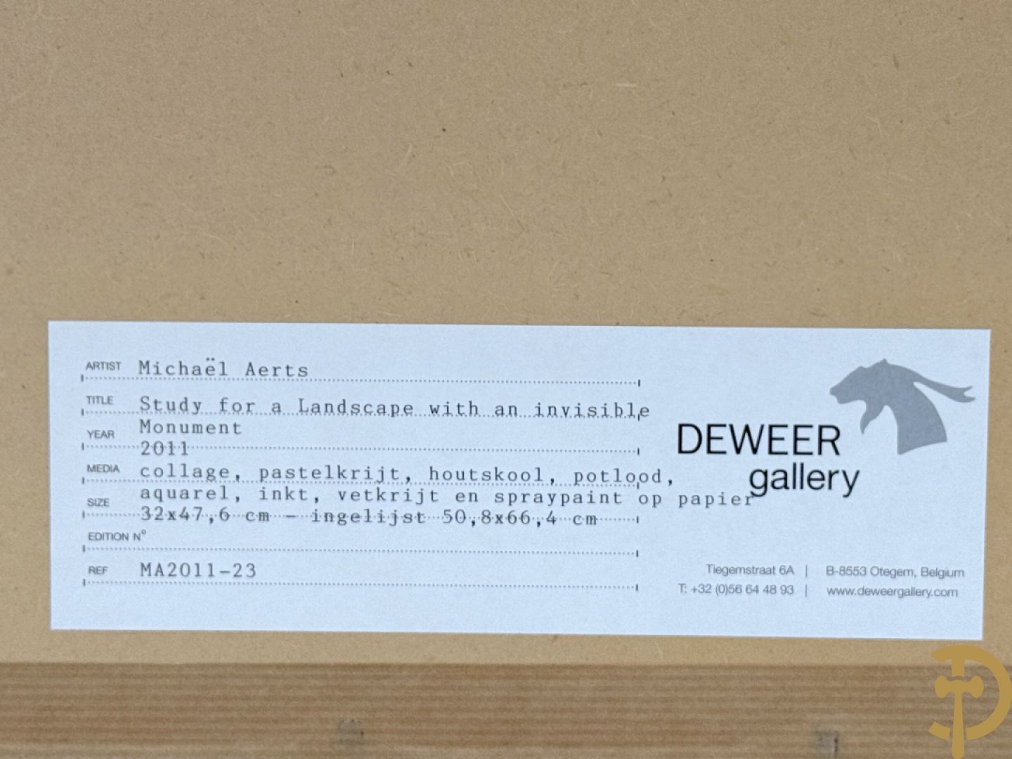 AERTS M. (Michaël) getekend 