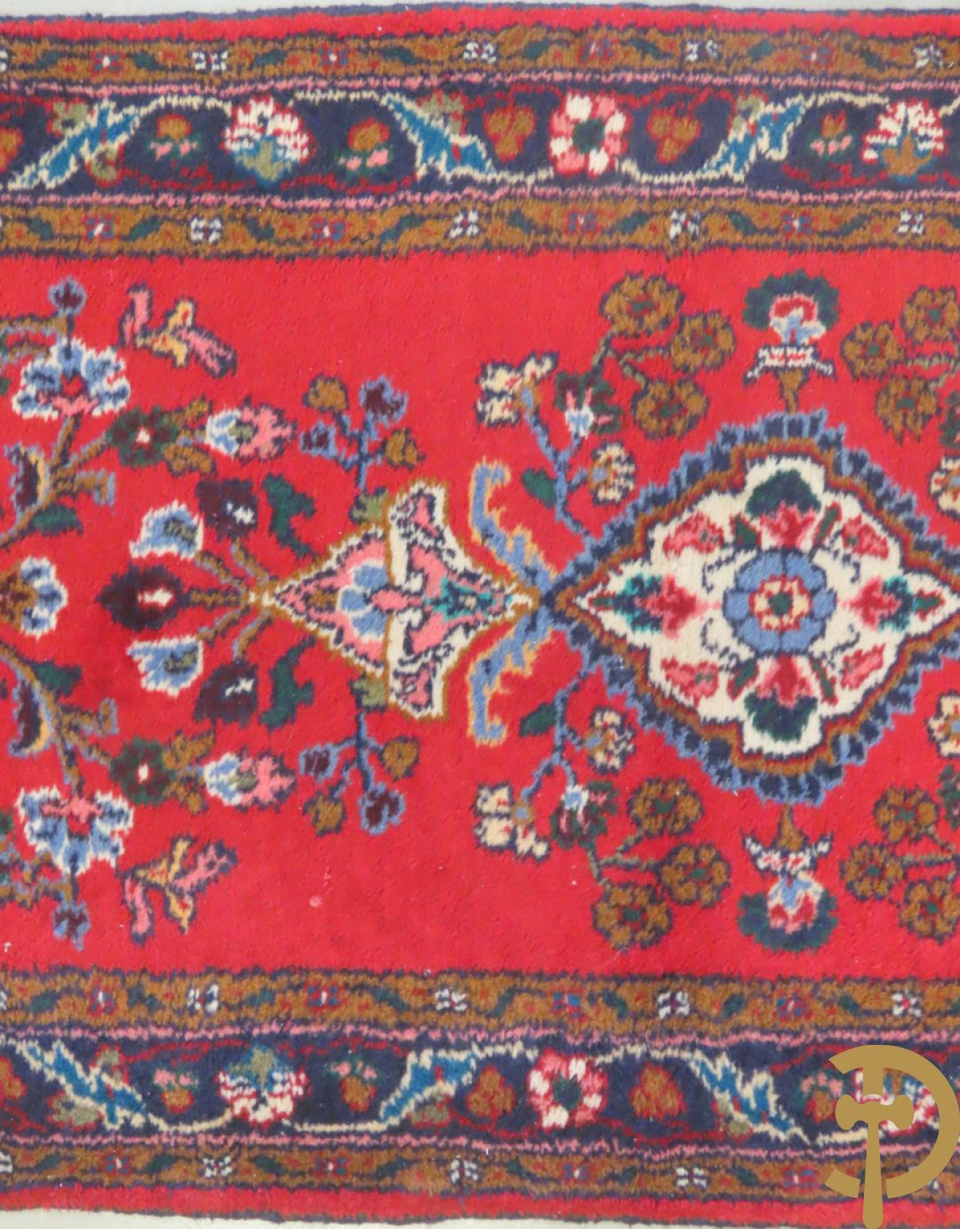 Vijf oosterse handgeknoopte tapijten