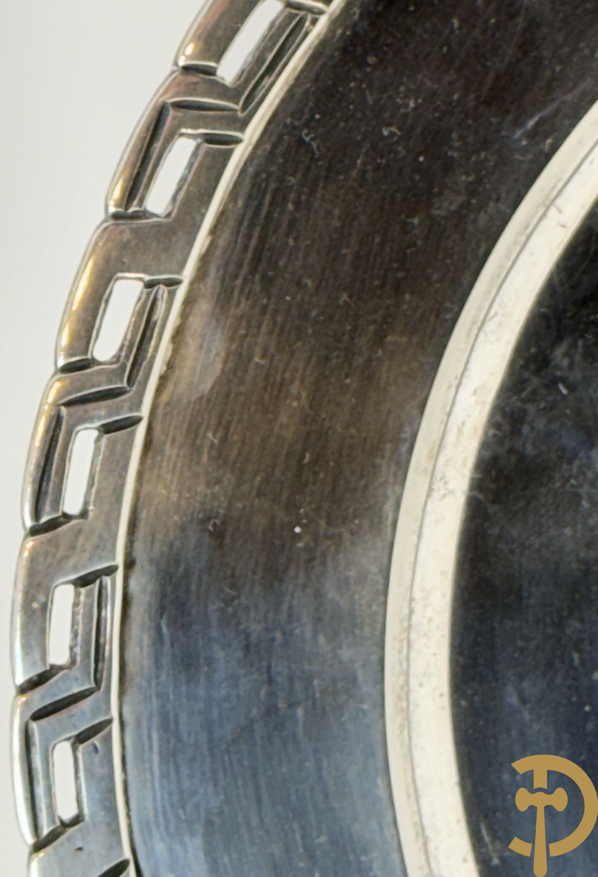 Massief zilveren Mexicaanse schaal, 925 gemerkt