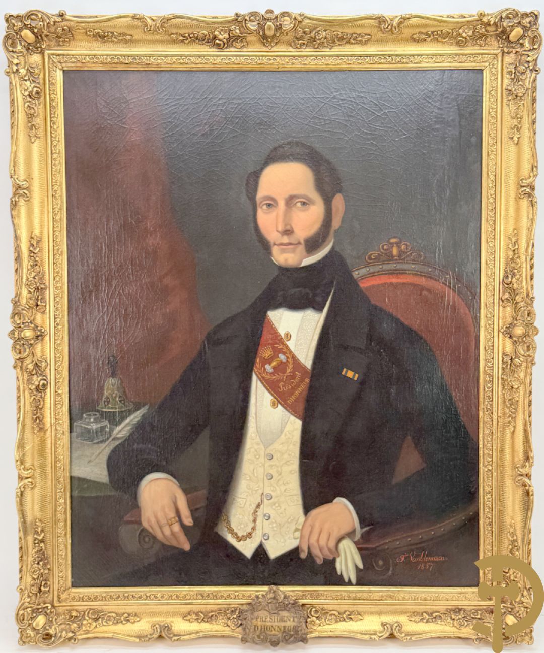 VAN BLOMMEN F. getekend 1897 