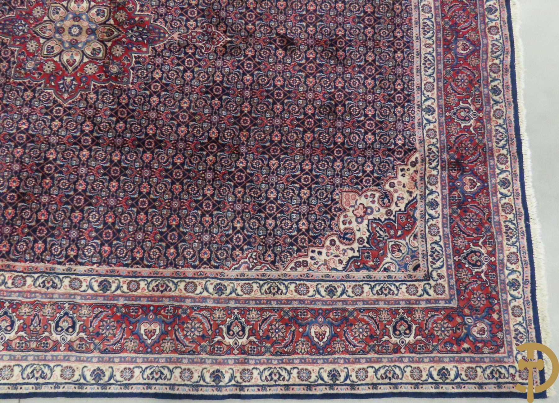 Iranees handgeknoopt tapijt Okabatan