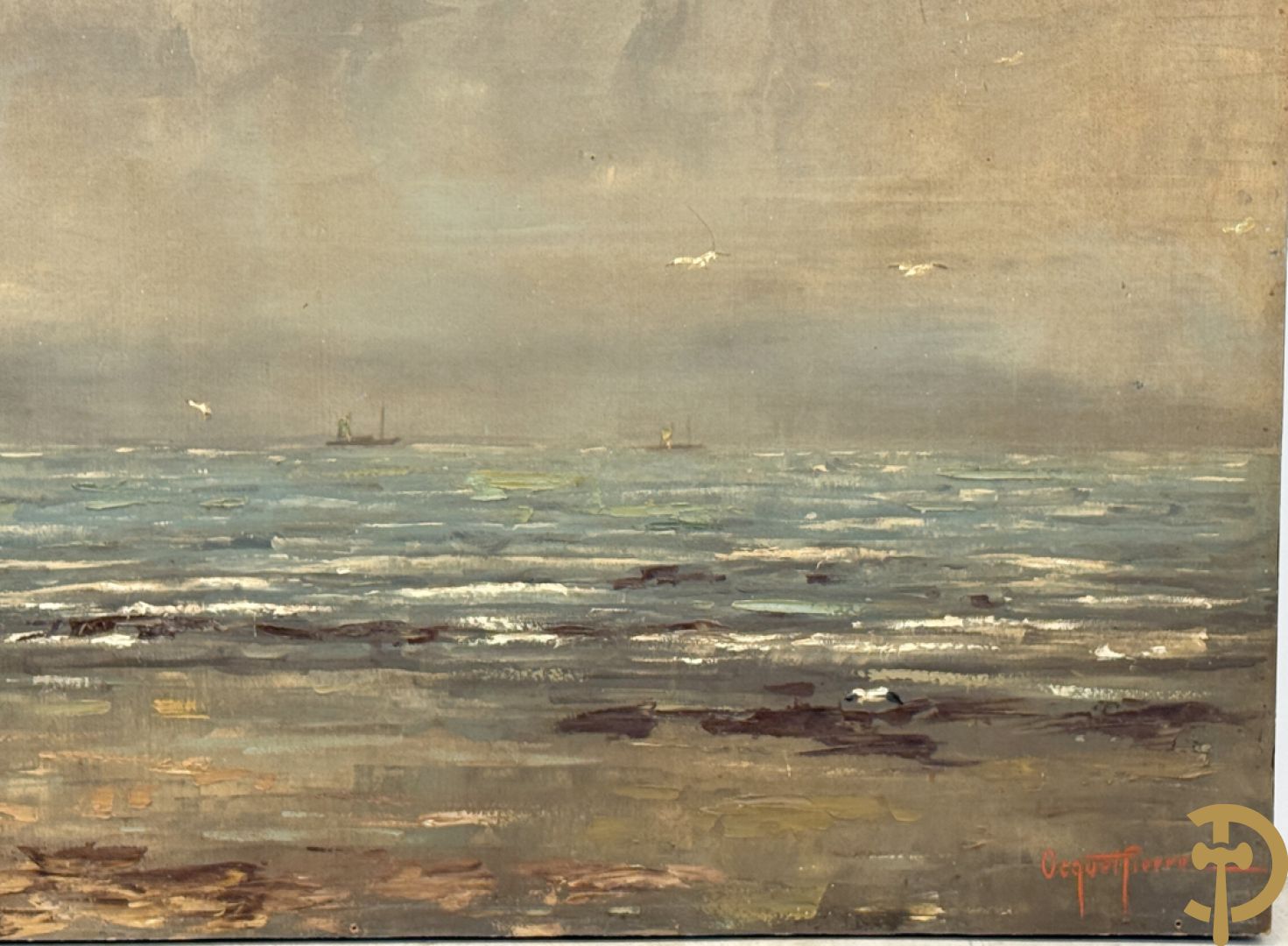 OCQUET Pierre getekend 