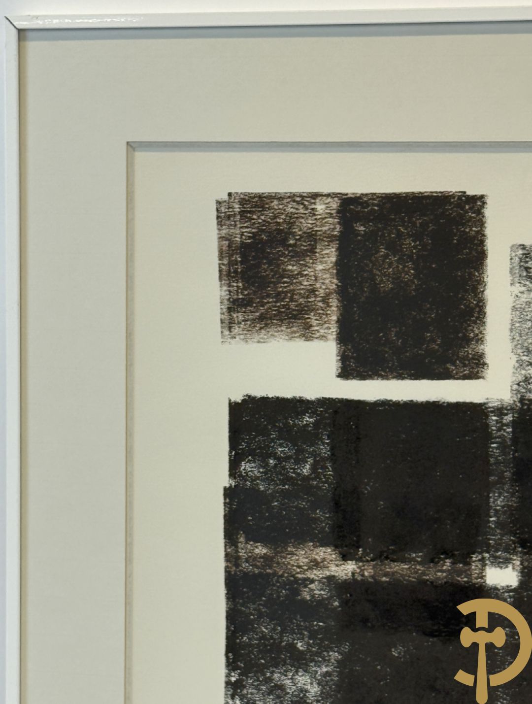 VERMEULEN NOËL getekend 1982 - drieluik acrylverf op papier