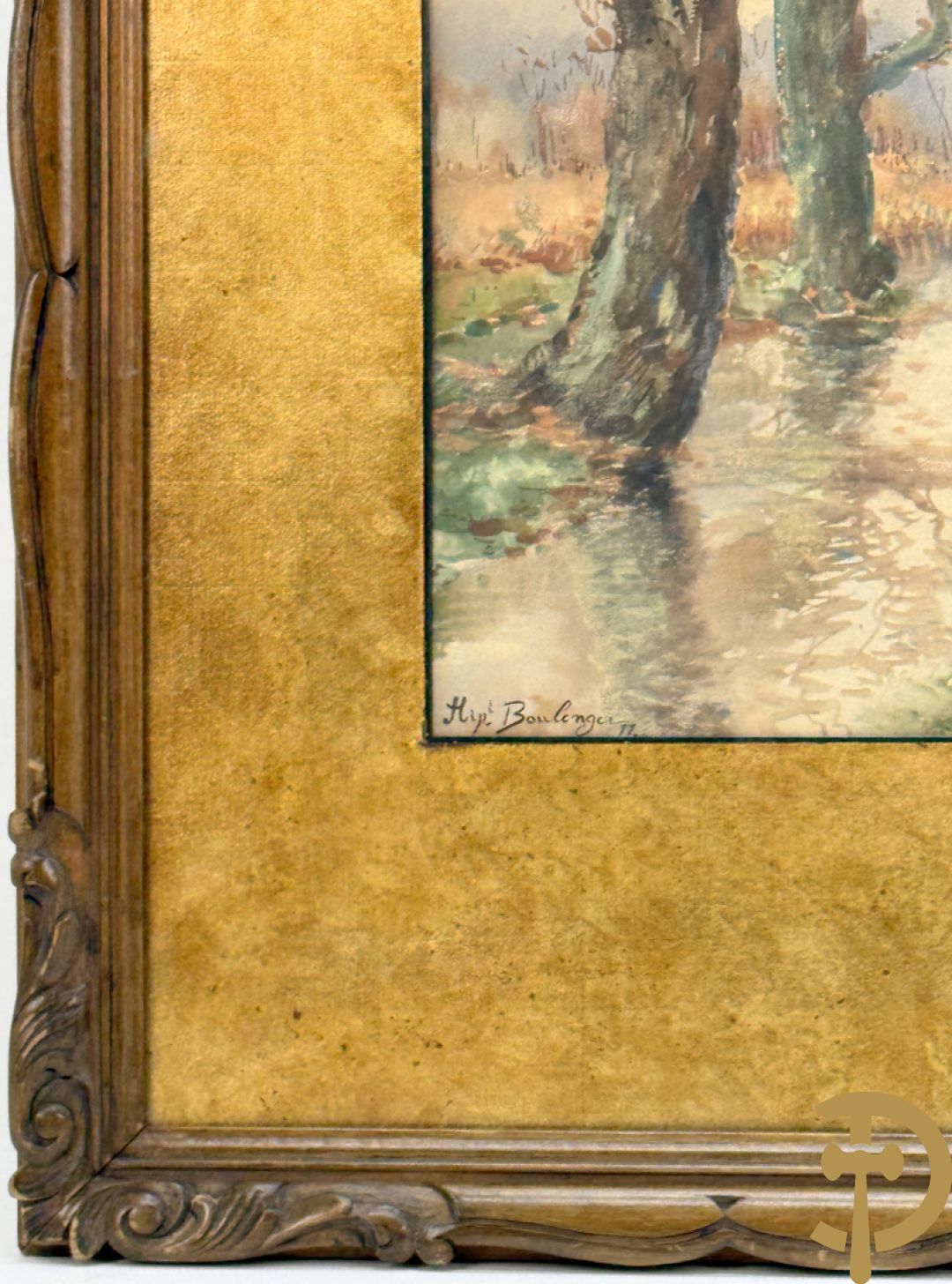 BOULANGER Hip.t getekend 