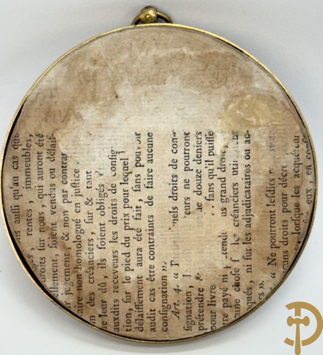 Vijf miniaturen met damersportretten en romantische scène, waarvan 4 getekend : de Roussely, Canova, Siluce ? en Domery ?