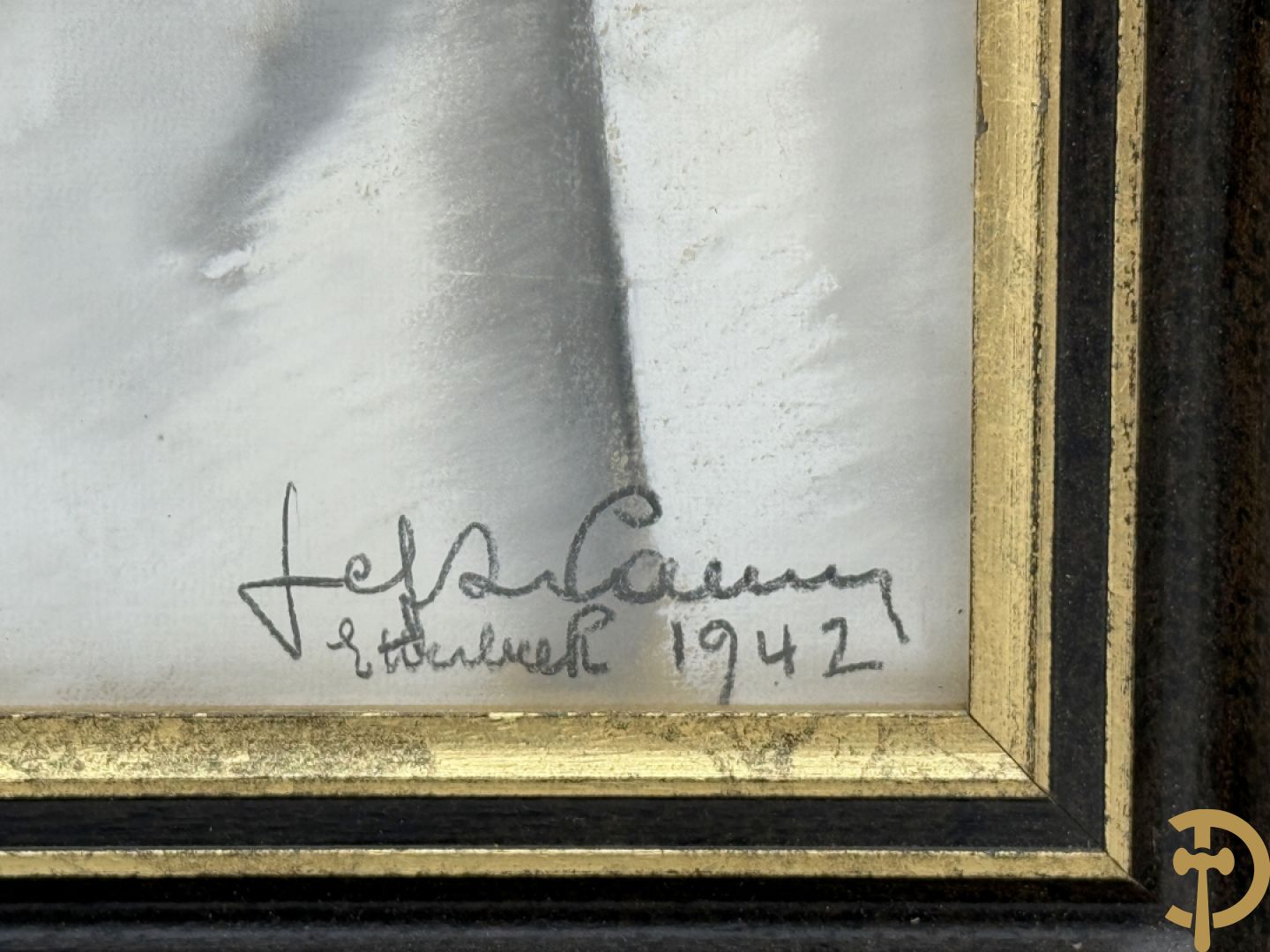 DE PAUW Jef getekend Etterbeek 1942 