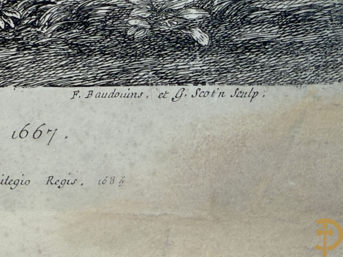 BAUDEWIJNS F. getekend (sculpteur) 