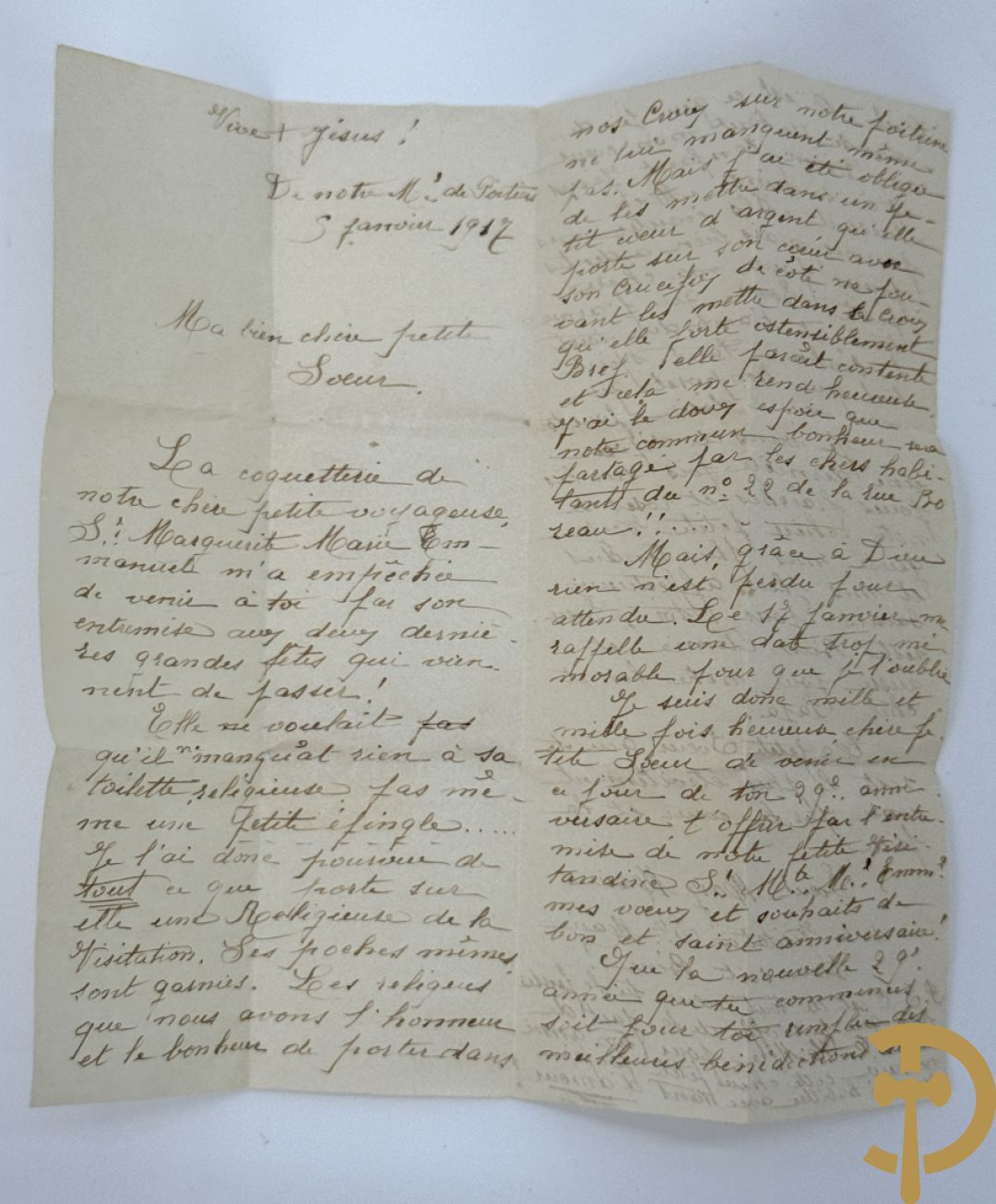 Grote relekwie en 3 kleine relikwieën + bijhorende documentatie