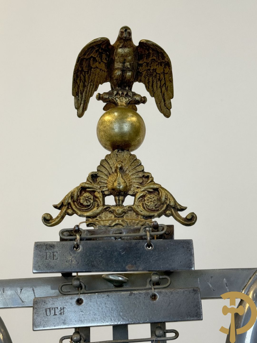 Duitse lyra WW1 bezet met adelaar