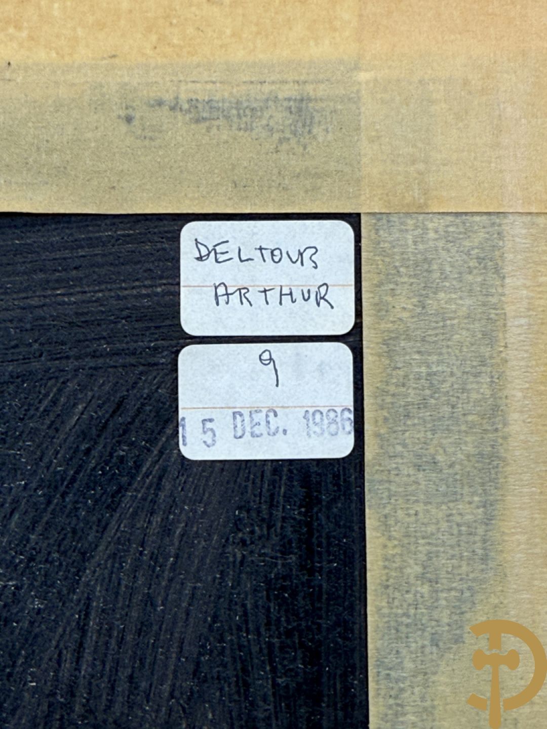 DELTOUR A. (Arthur) getekend 