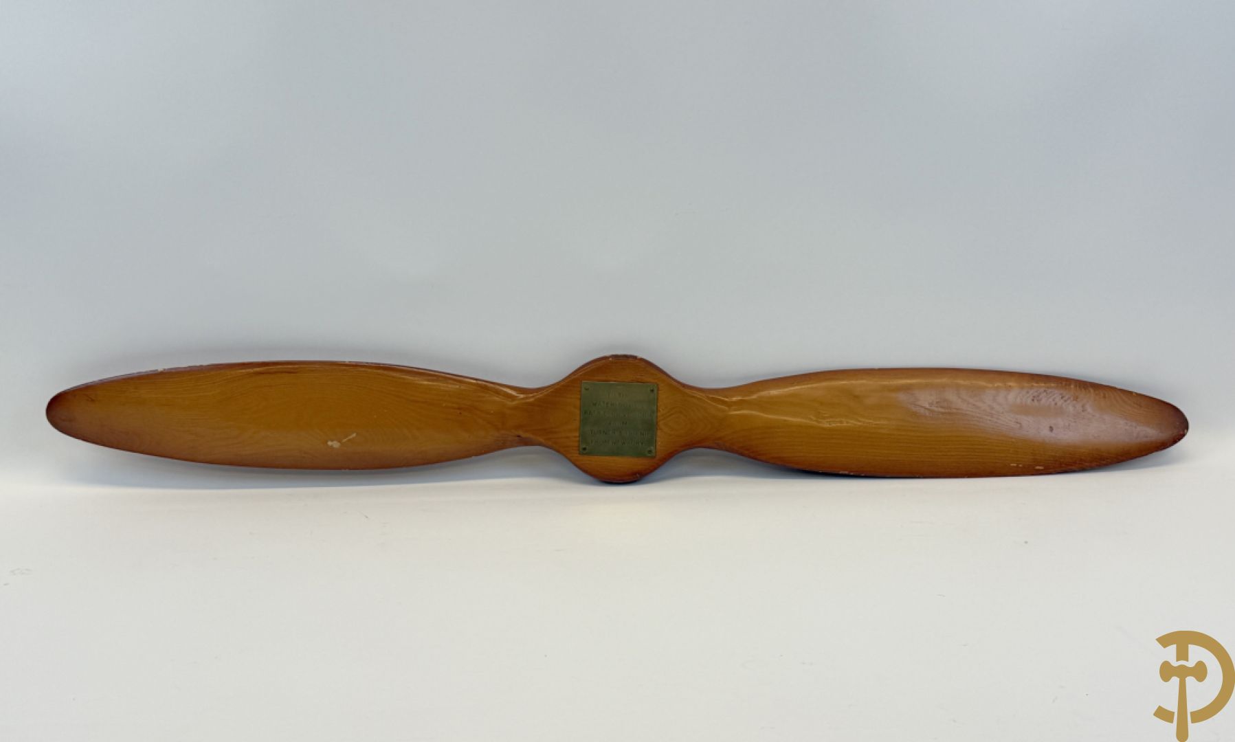 Decoratieve propellor, gemerkt To The Waterlooville Rafa Club Victoria from G. Turner & friends from Newbury