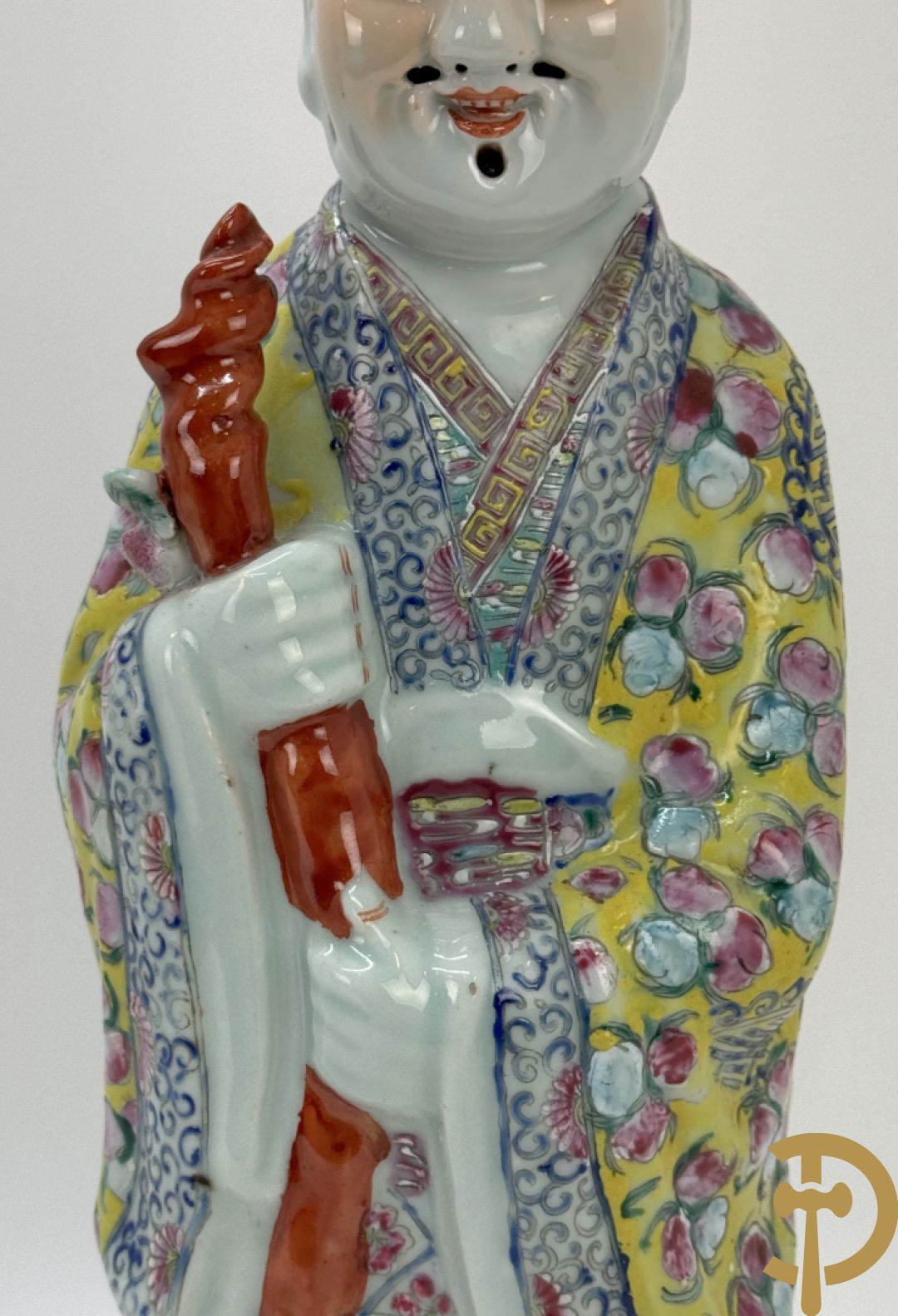 Chinese porseleinen handgekleurde wijsgeer