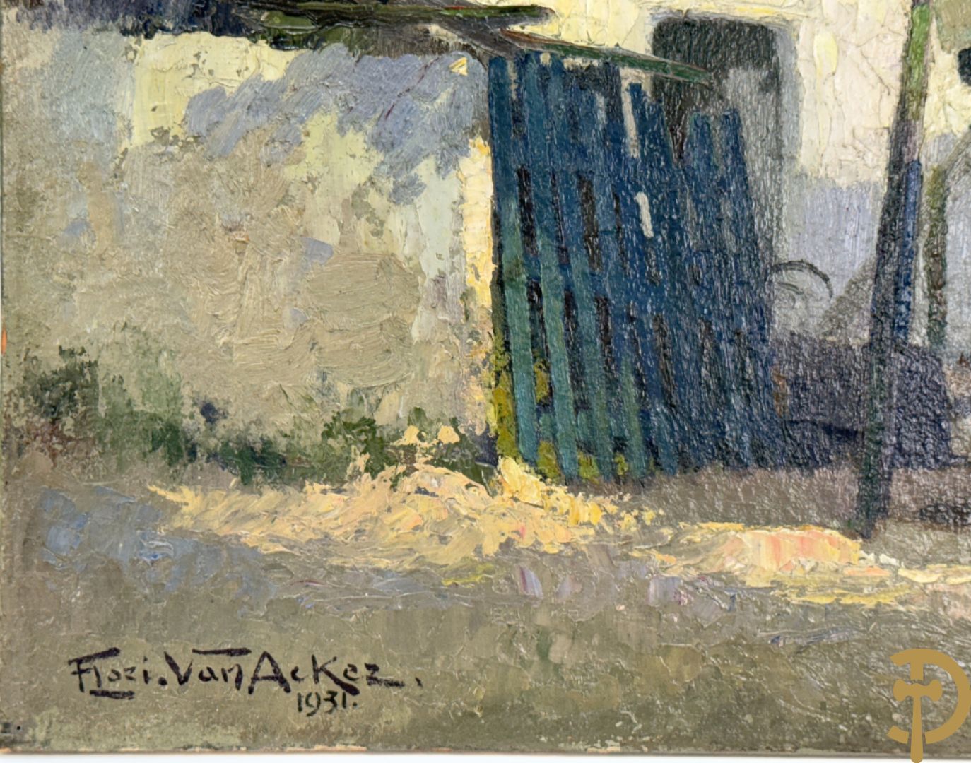 VAN ACKER Flori getekend 1931 