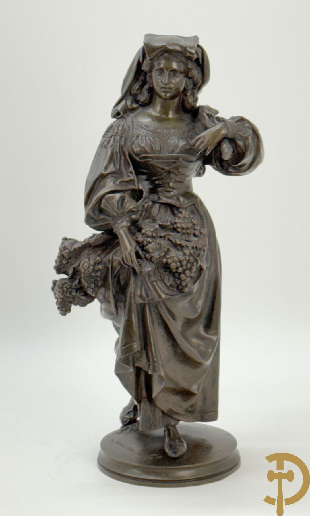 HALOU A. sculpt. getekend 