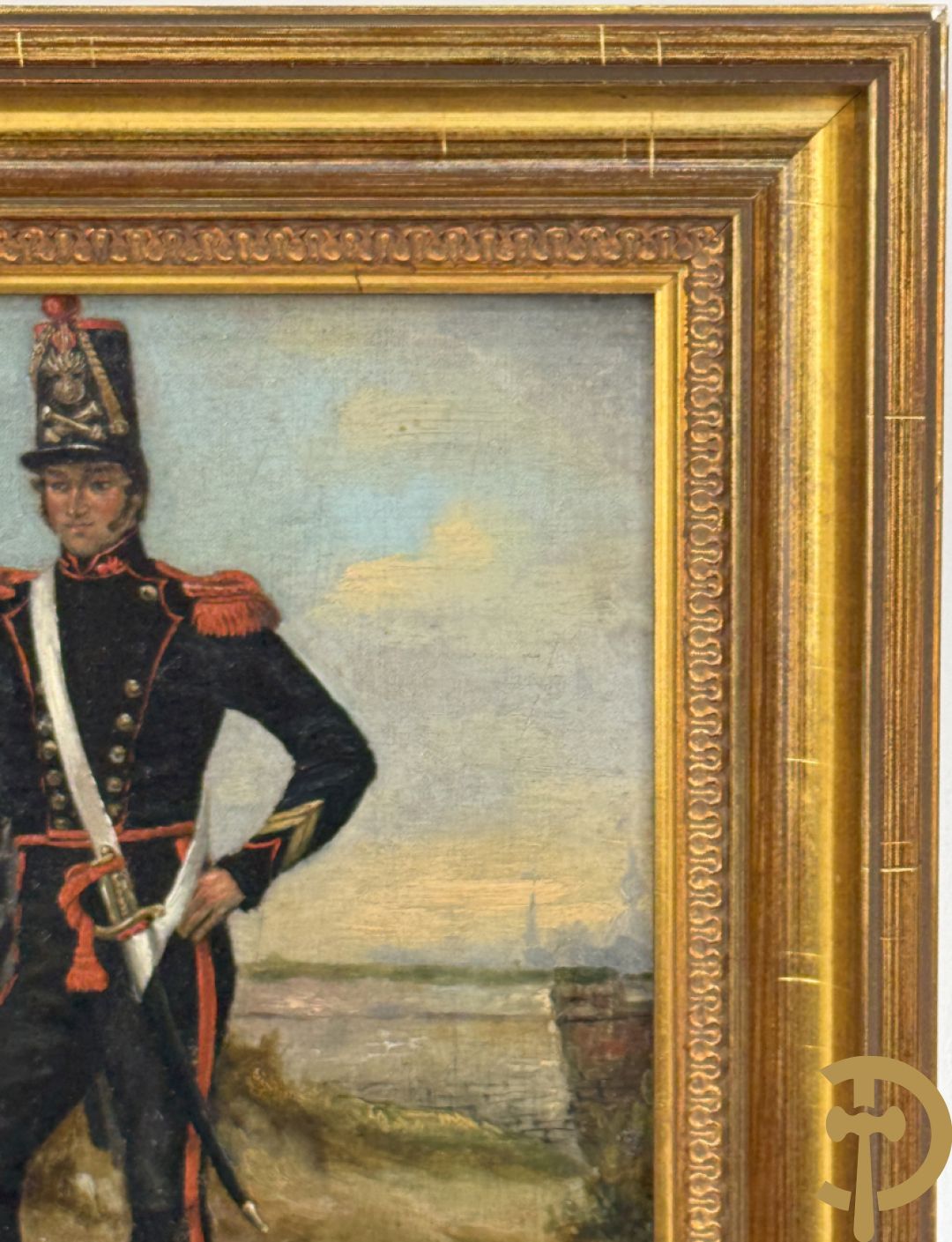 F.M. gemonogrammeerd 1832 