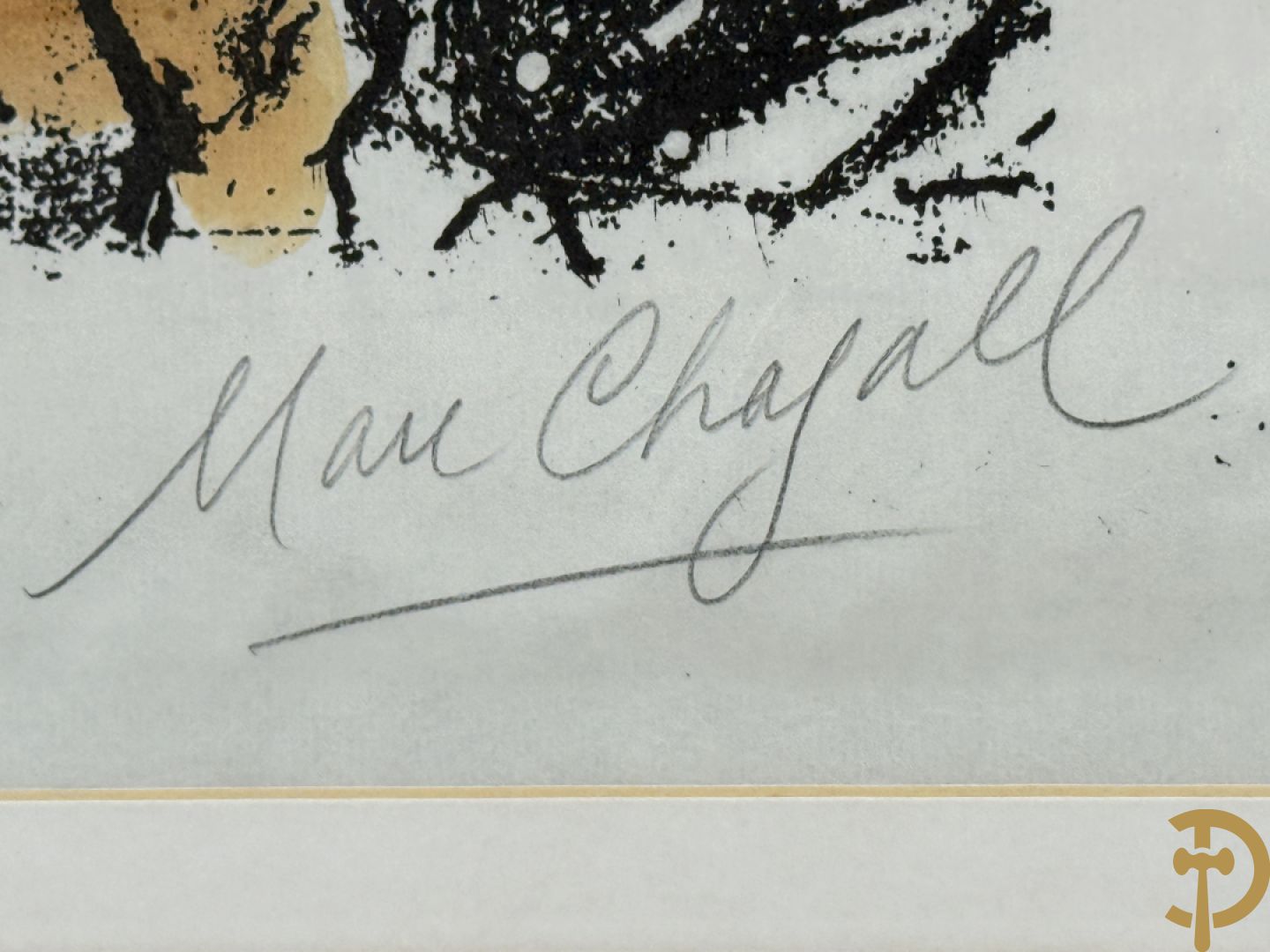 CHAGALL Marc getekend 