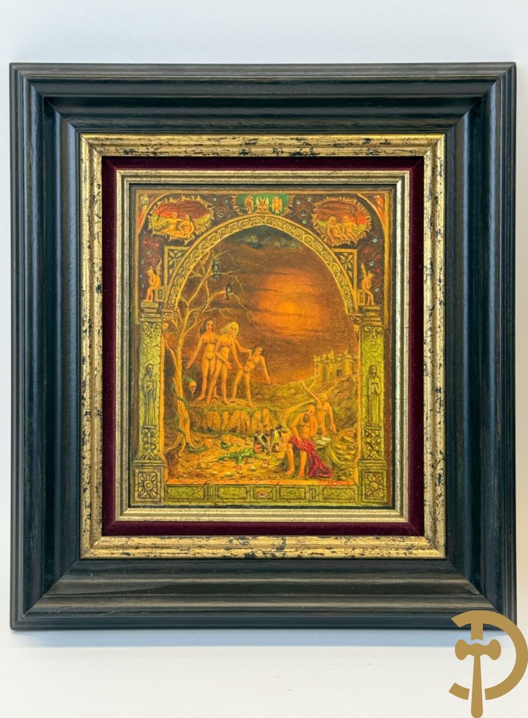 DELTOUR A. (Arthur) getekend 