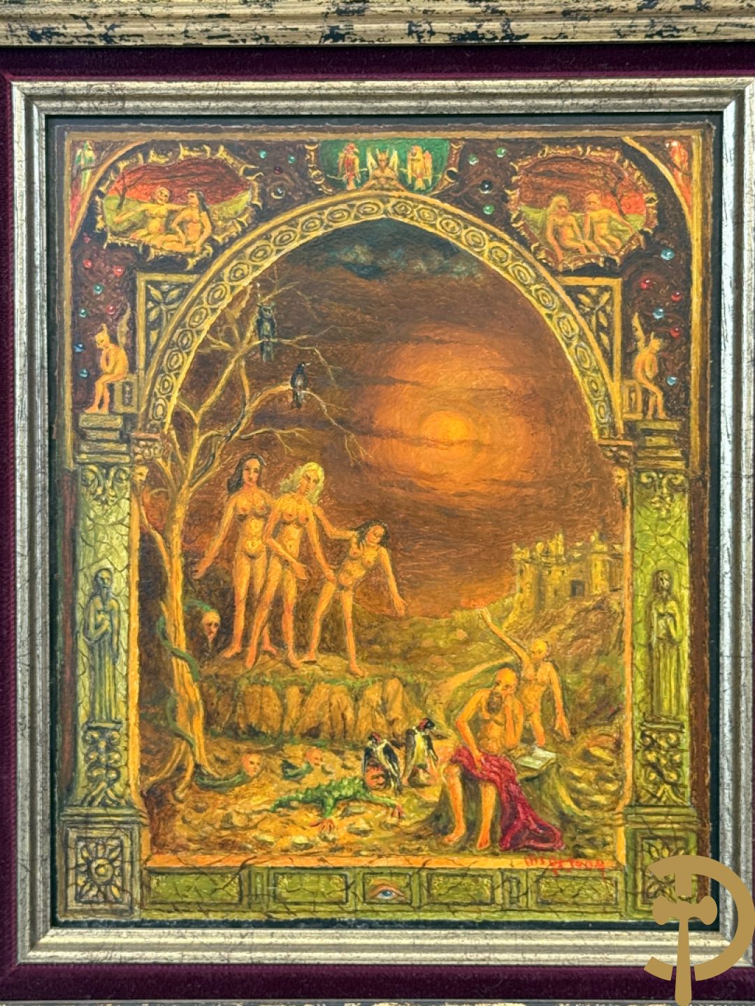 DELTOUR A. (Arthur) getekend 