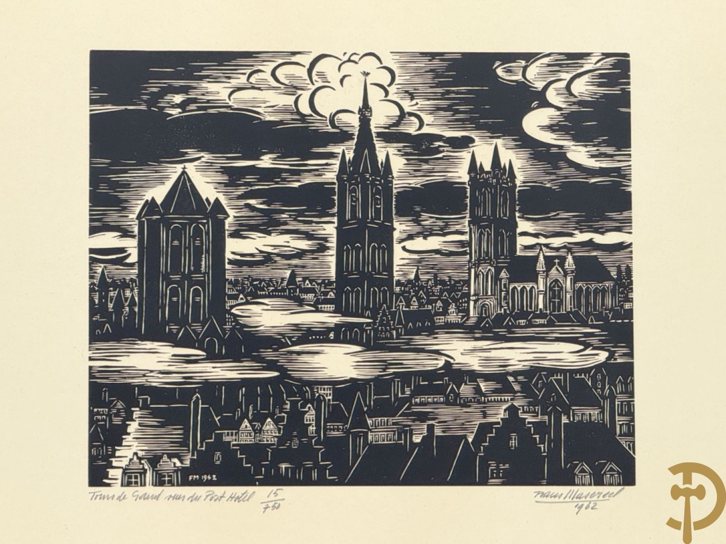 MASEREEL getekend 1962 