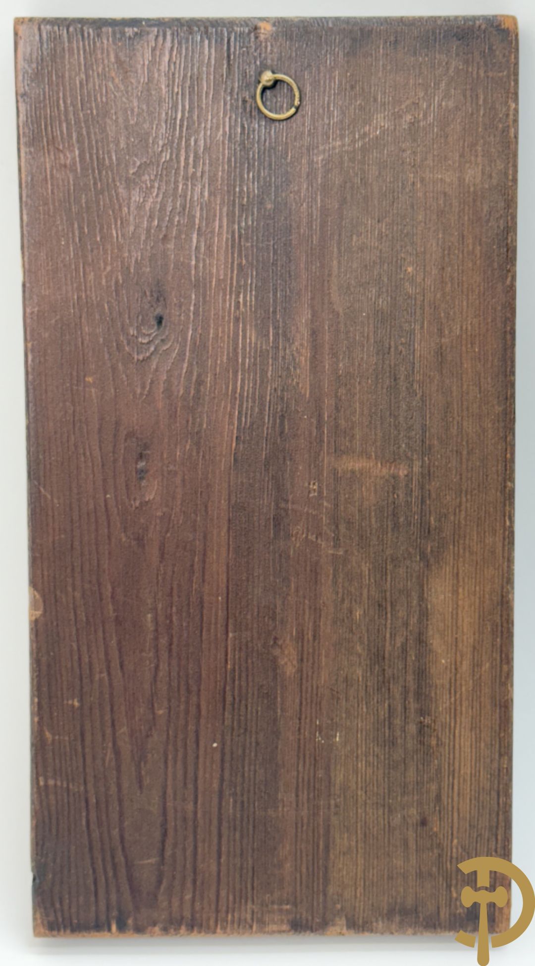 Ikoon met voorstelling van Madonna met kind + ikoon met voorstelling van engel Gabriël