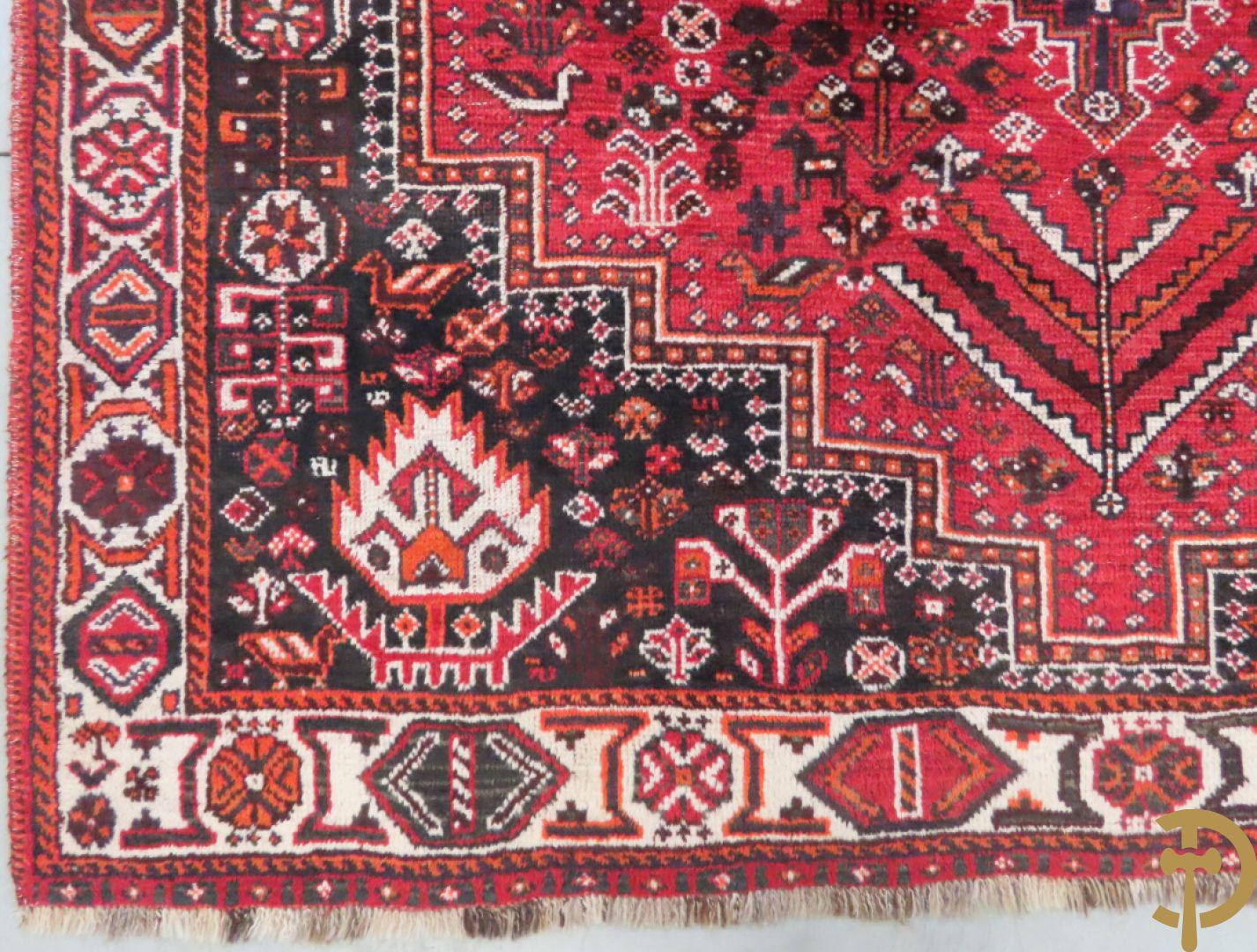 Oosters handgeknoopt tapijt Shiraz