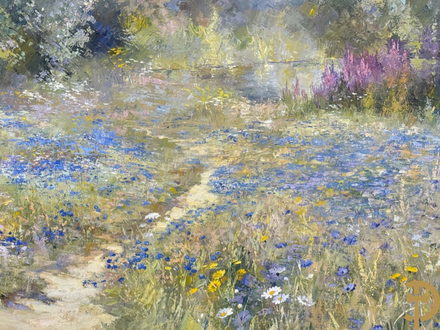 MESSELY P. getekend en verso gedateerd 