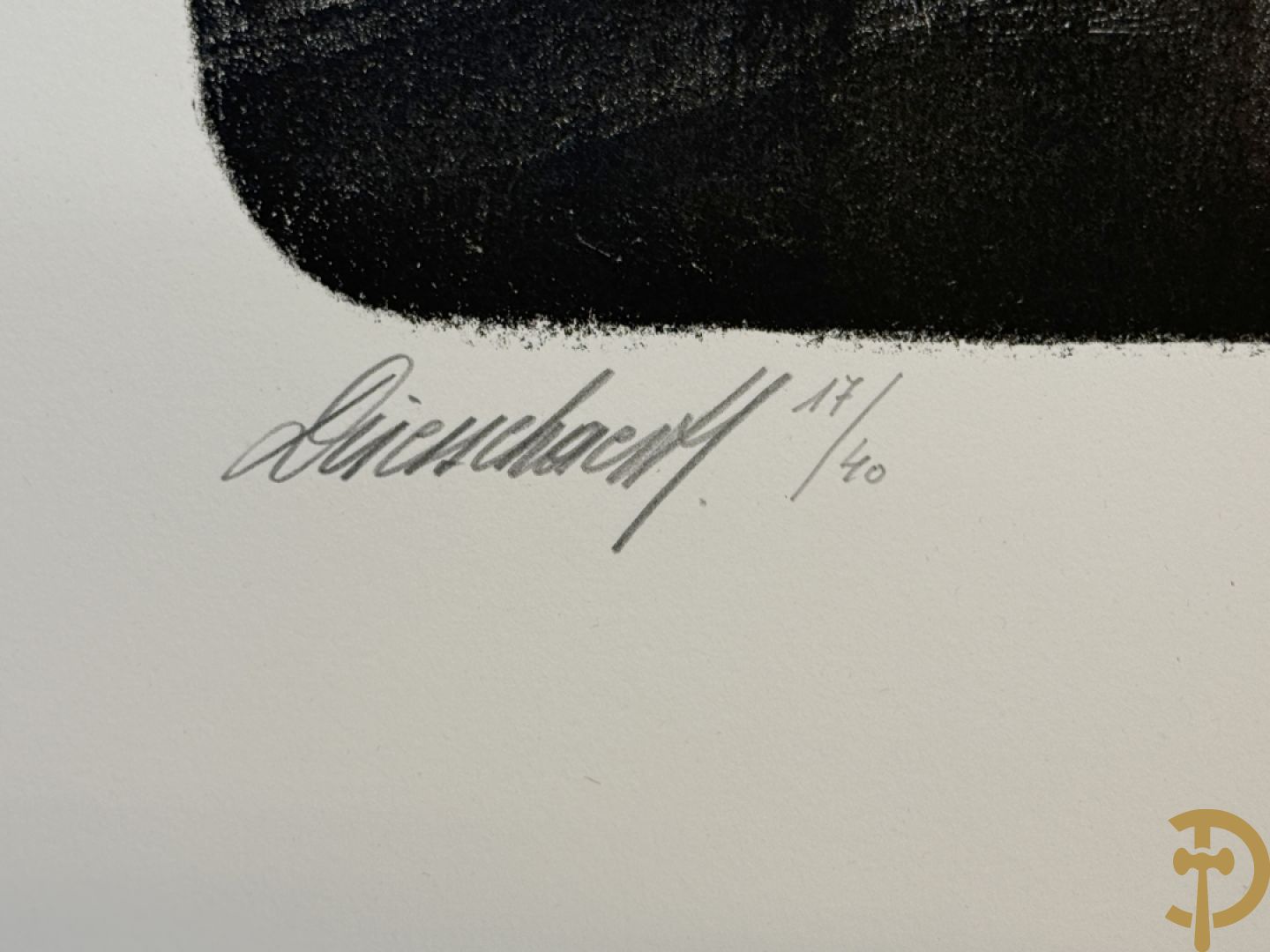 DRIESSCHAERT H. get. Kunstmap met 15 lithografieën met inleidend woord van Gaby Gyselen - 17/40 + DRIESSCHAERT getekend 