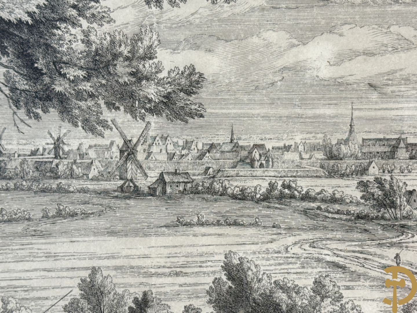 BAUDEWIJNS F. getekend (sculpteur) 