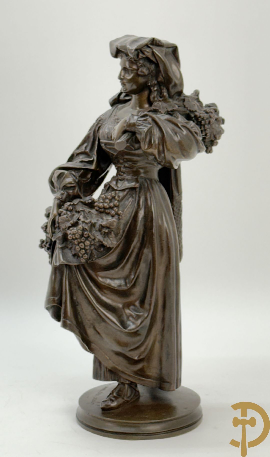 HALOU A. sculpt. getekend 