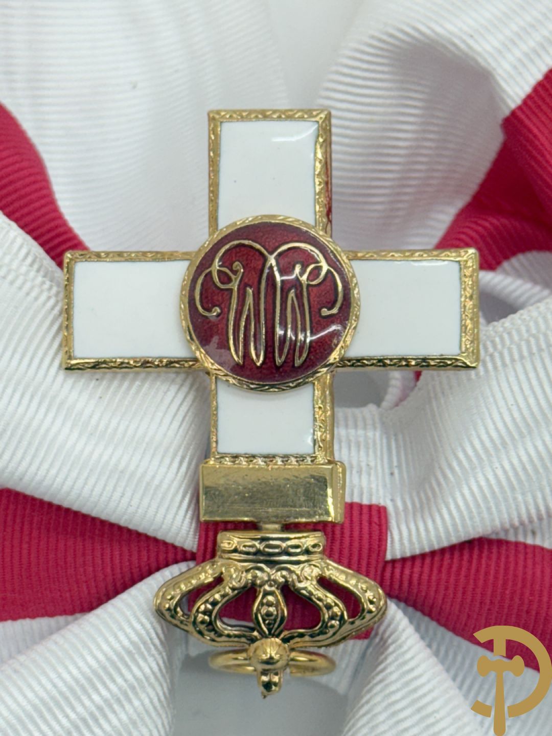 Groot kruis aan wit lint en borstster - Spanje, Grootkruis in de Orde van Militaire Verdienste