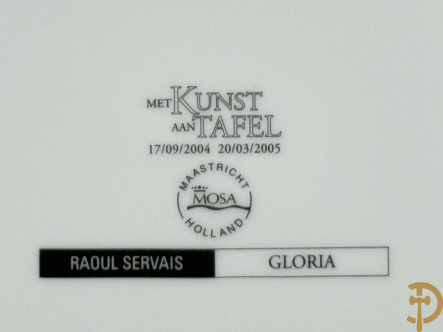 SERVAIS Raoul getekend 