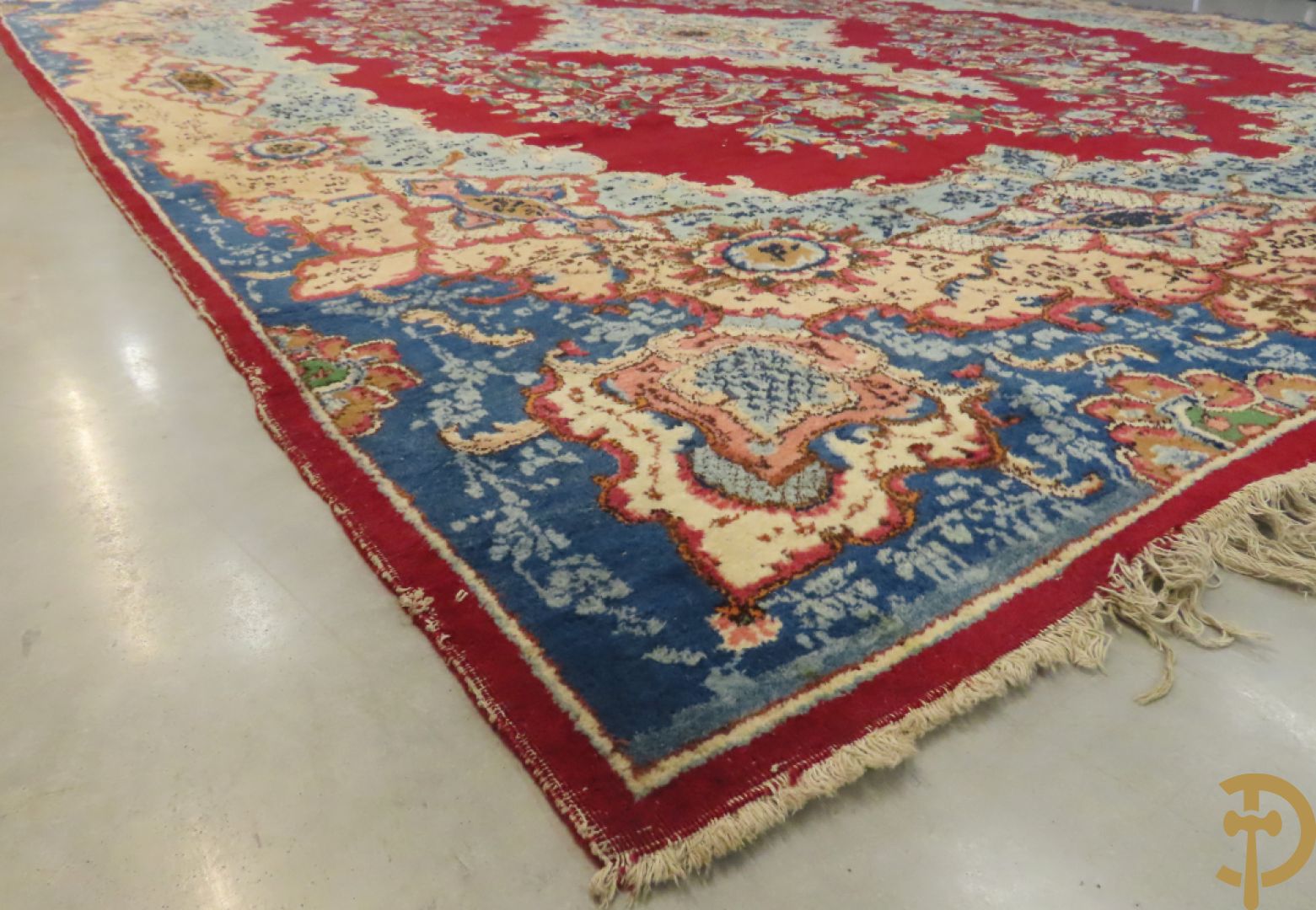 Oosters handgeknoopt tapijt Kirman Royal