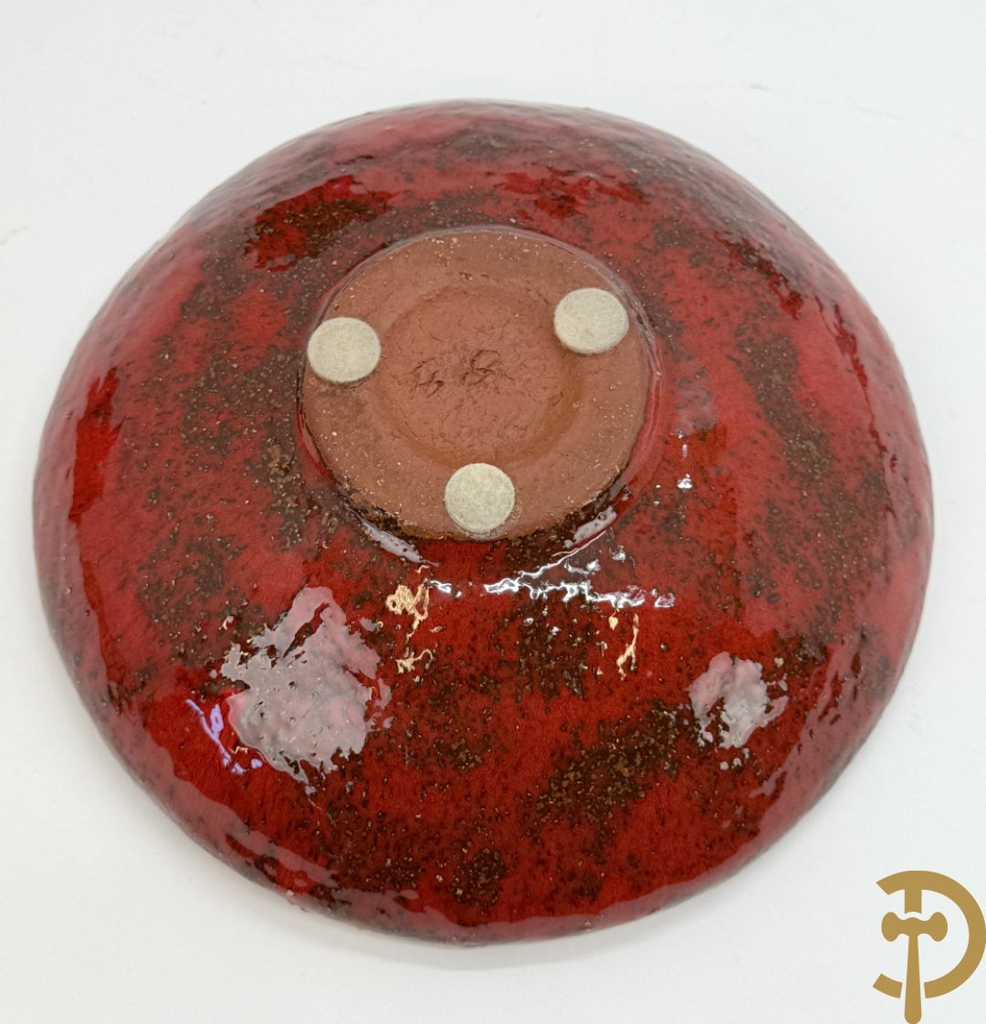 Vintage keramieken dekselpotiche van Amphora, schaal Perignem, Goud dekselpotiche, Flora Holland kaarsenhouder, zeepaard en vliegende heks