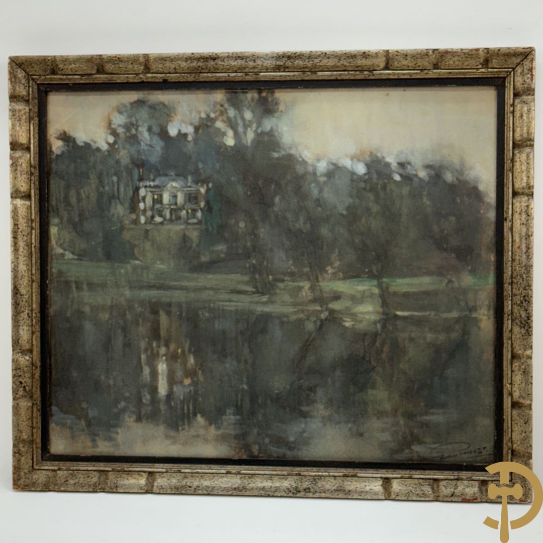 VAN HOLST G. getekend 