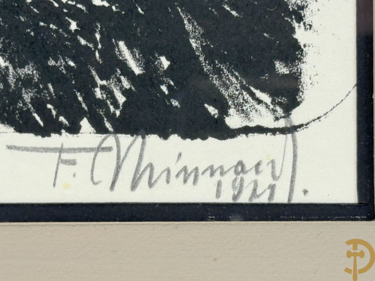 MINNAERT F. (Frans) getekend 1971 