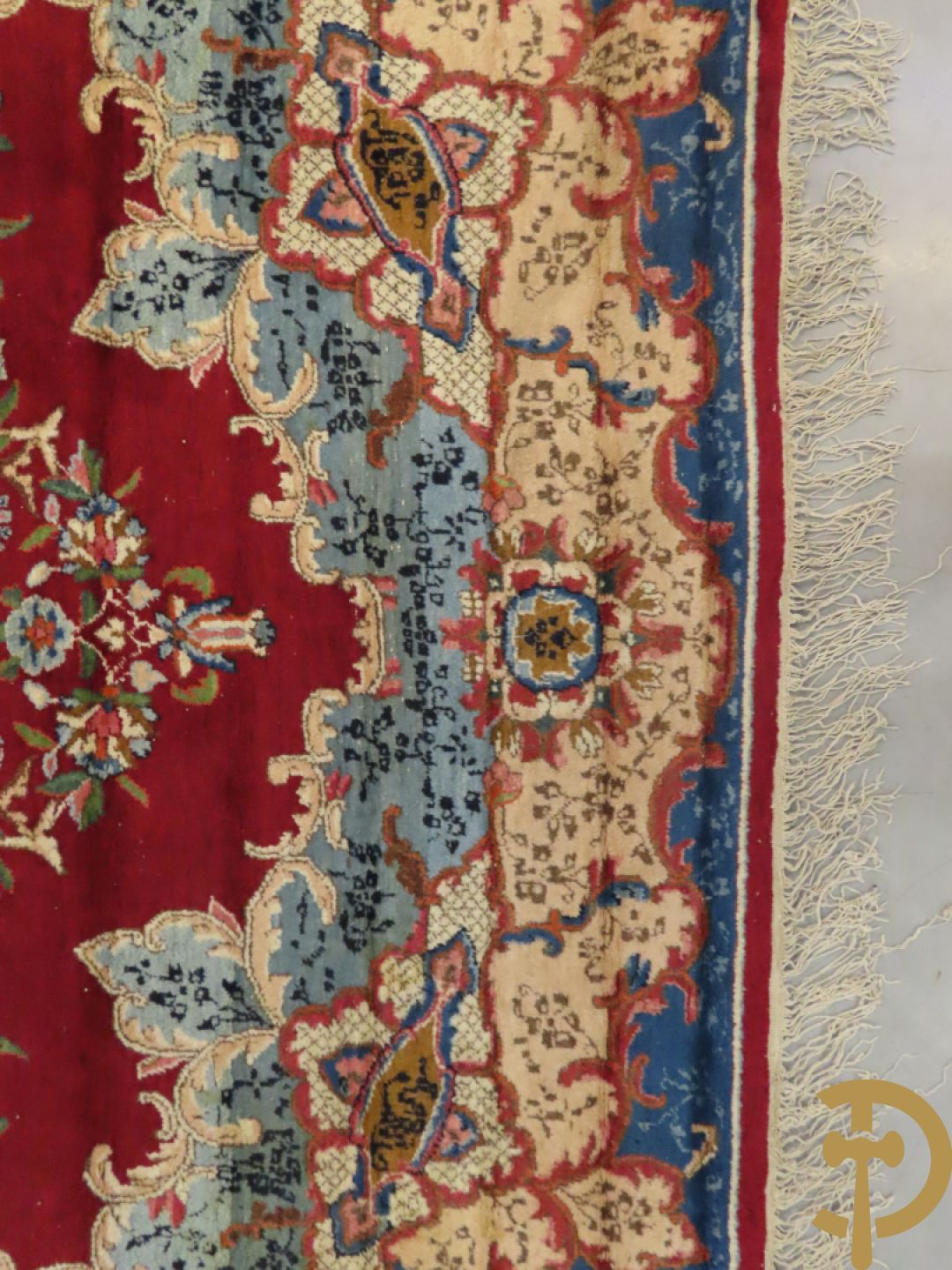 Oosters handgeknoopt tapijt Kirman Royal