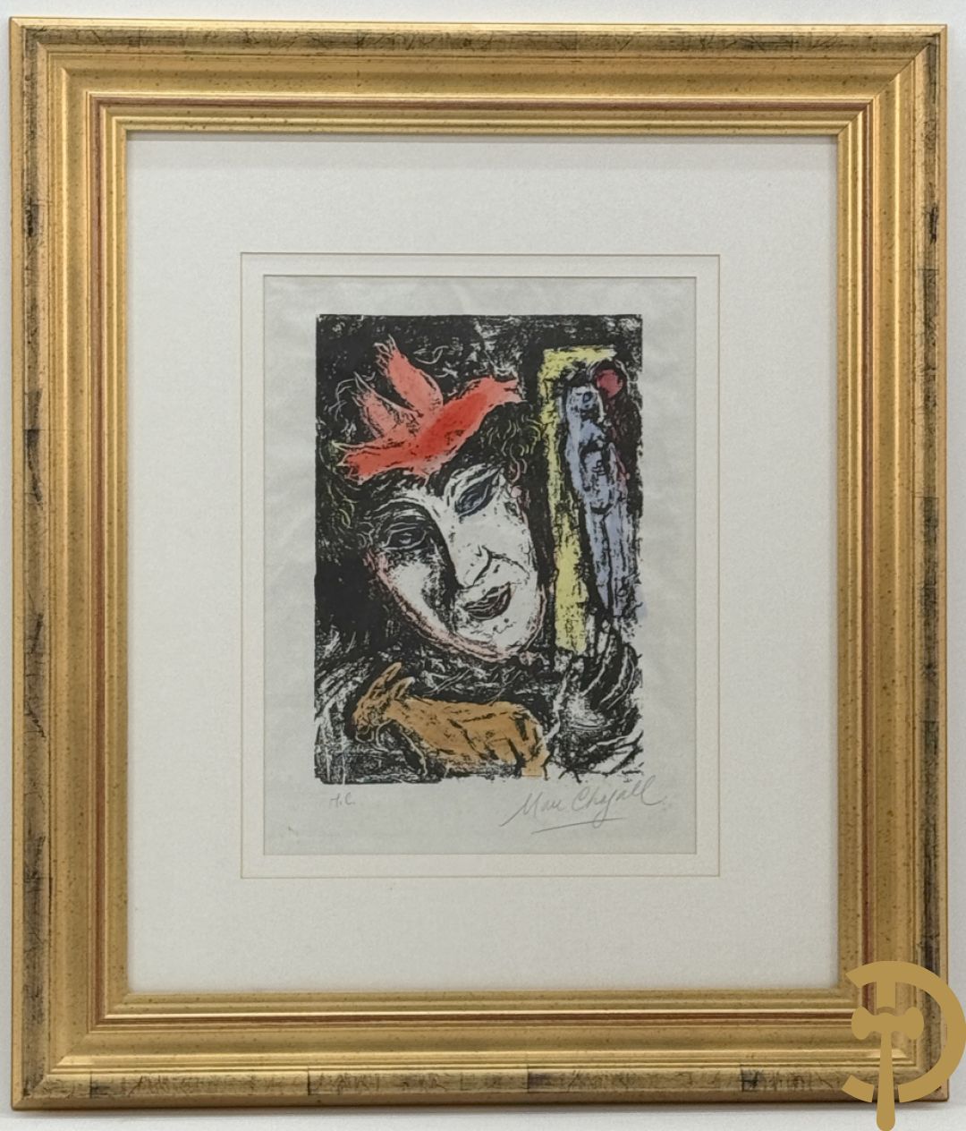 CHAGALL Marc getekend 