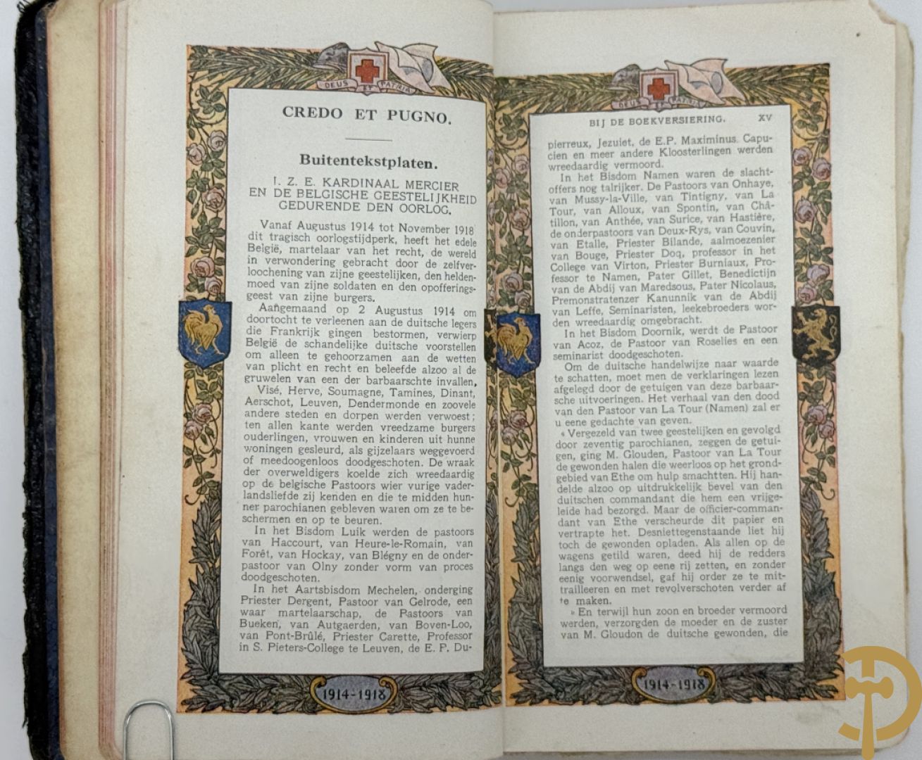 Collectie missal boekje van credo et pugno zeldzame editie 38/100