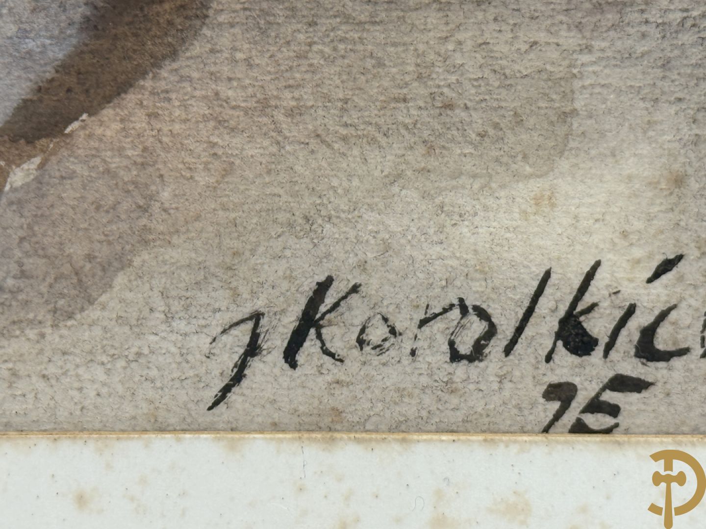 KOROLKIEWICZ J. getekend 