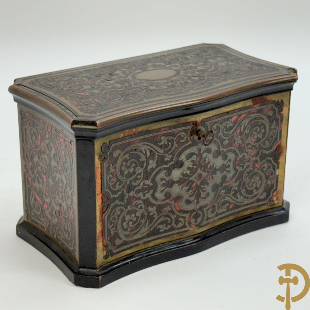 Theebox in Boulletechniek, 19e