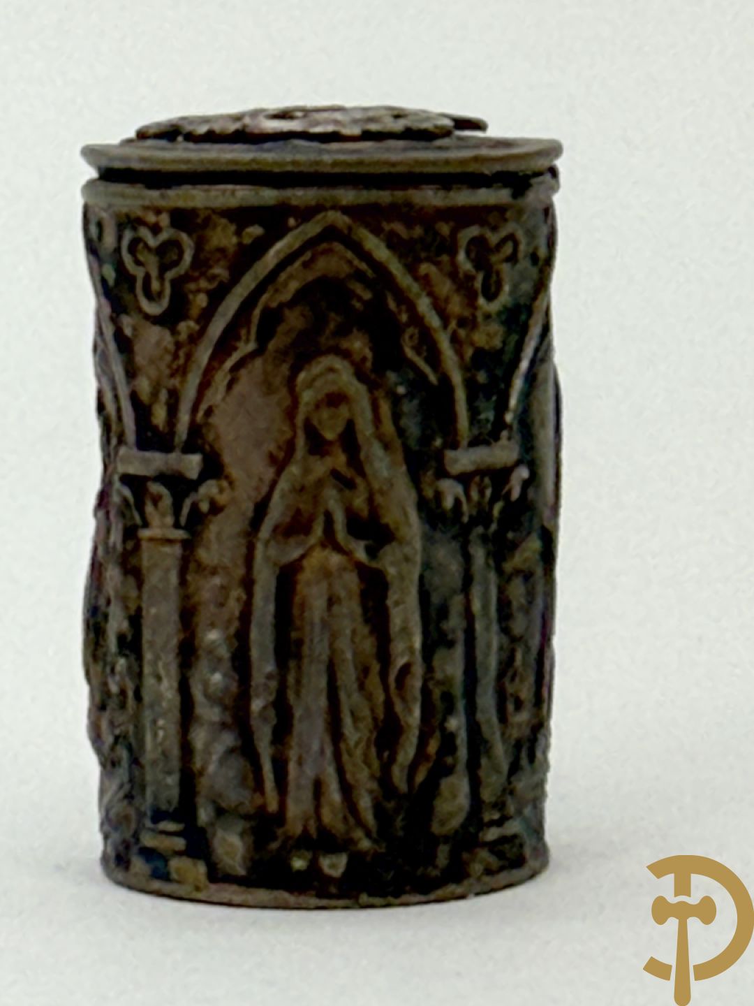 Grote relekwie en 3 kleine relikwieën + bijhorende documentatie