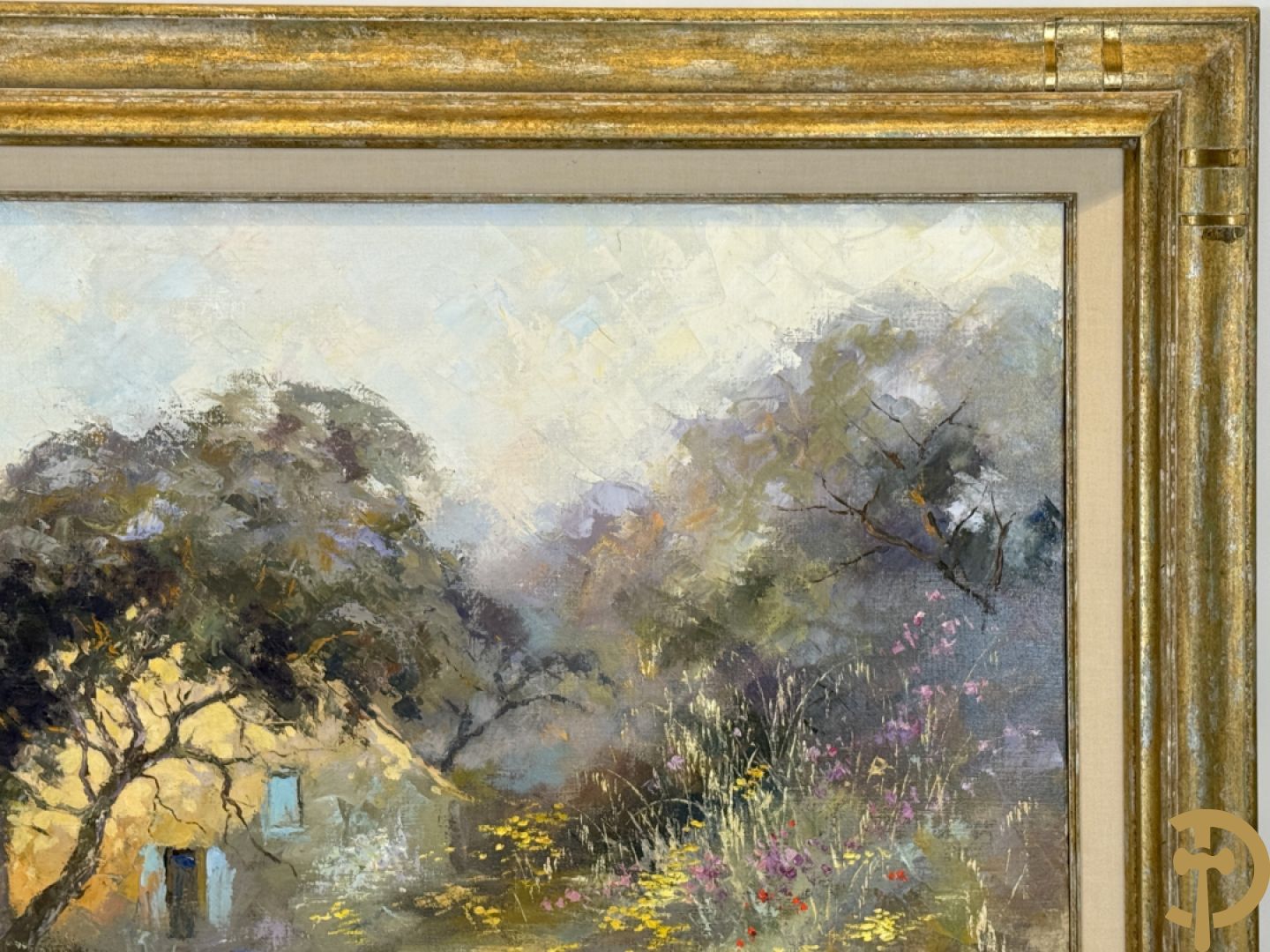 MESSELY P. getekend en verso gedateerd 