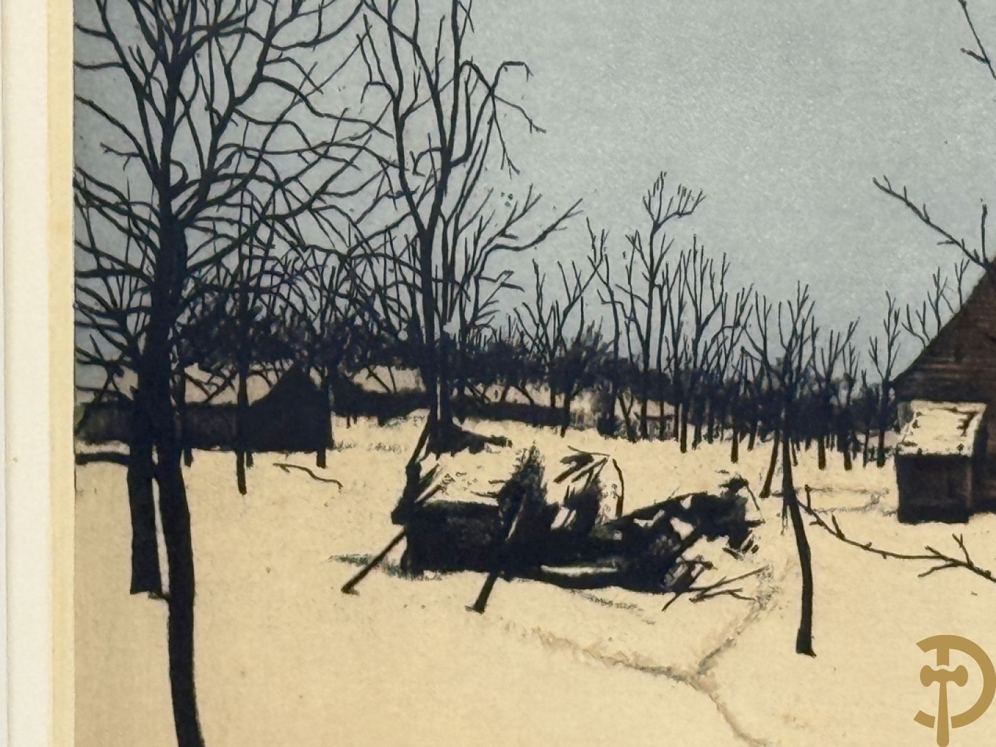 DE SAEDELEER Valerius in de plaat getekend 