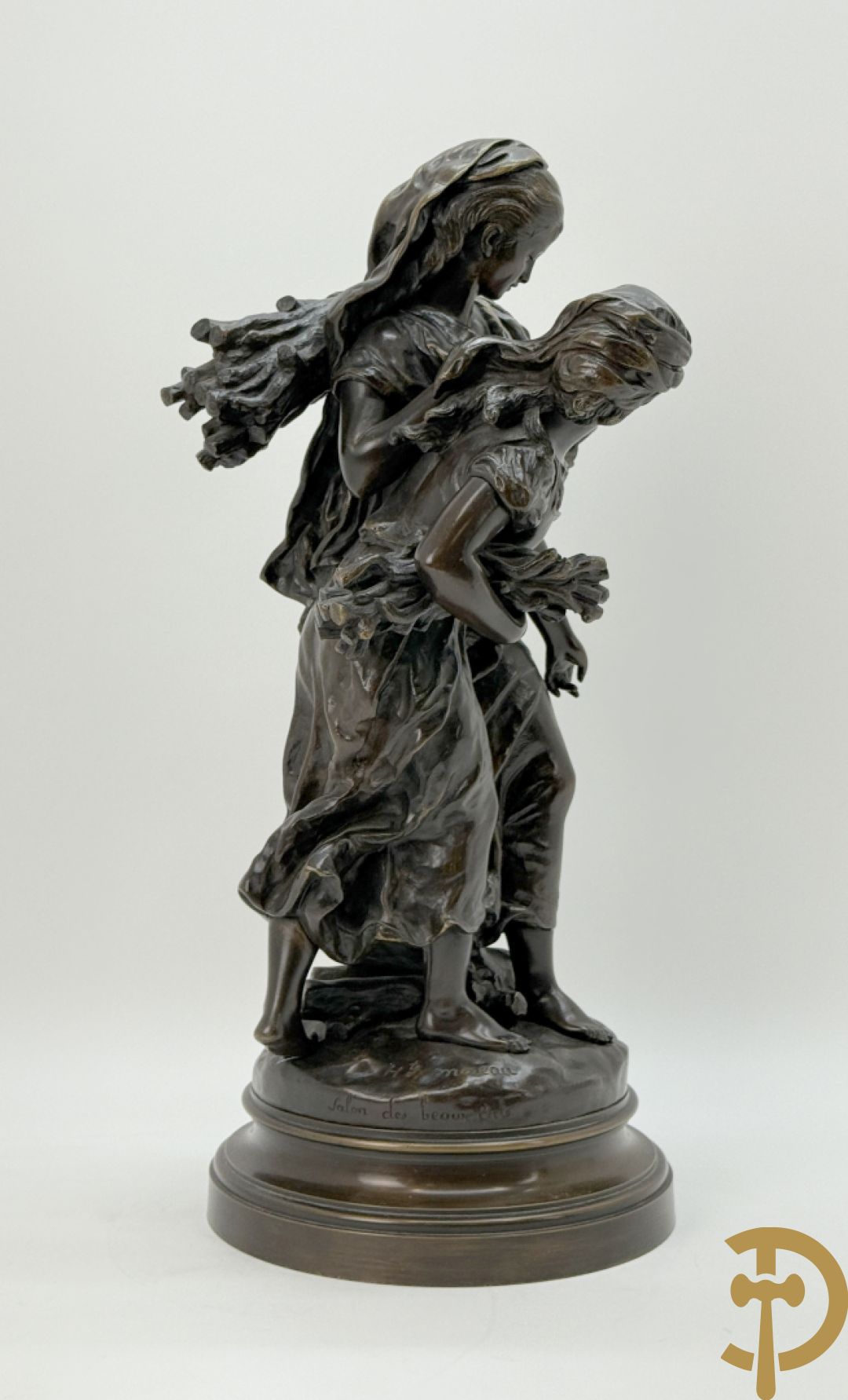 MOREAU Hte. getekend 