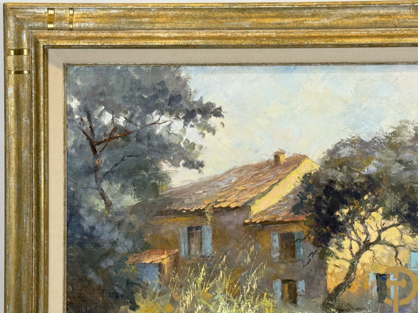 MESSELY P. getekend en verso gedateerd 