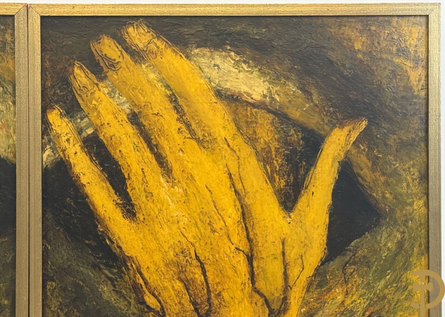 GRABA getekend - Triptiek : Binnenkant 