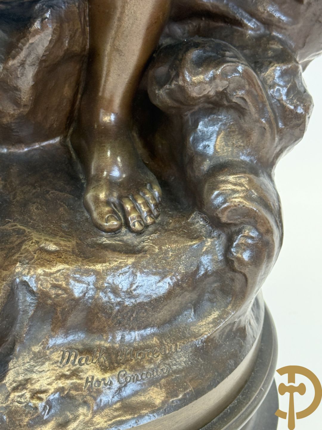 MOREAU Math. getekend H.C. 