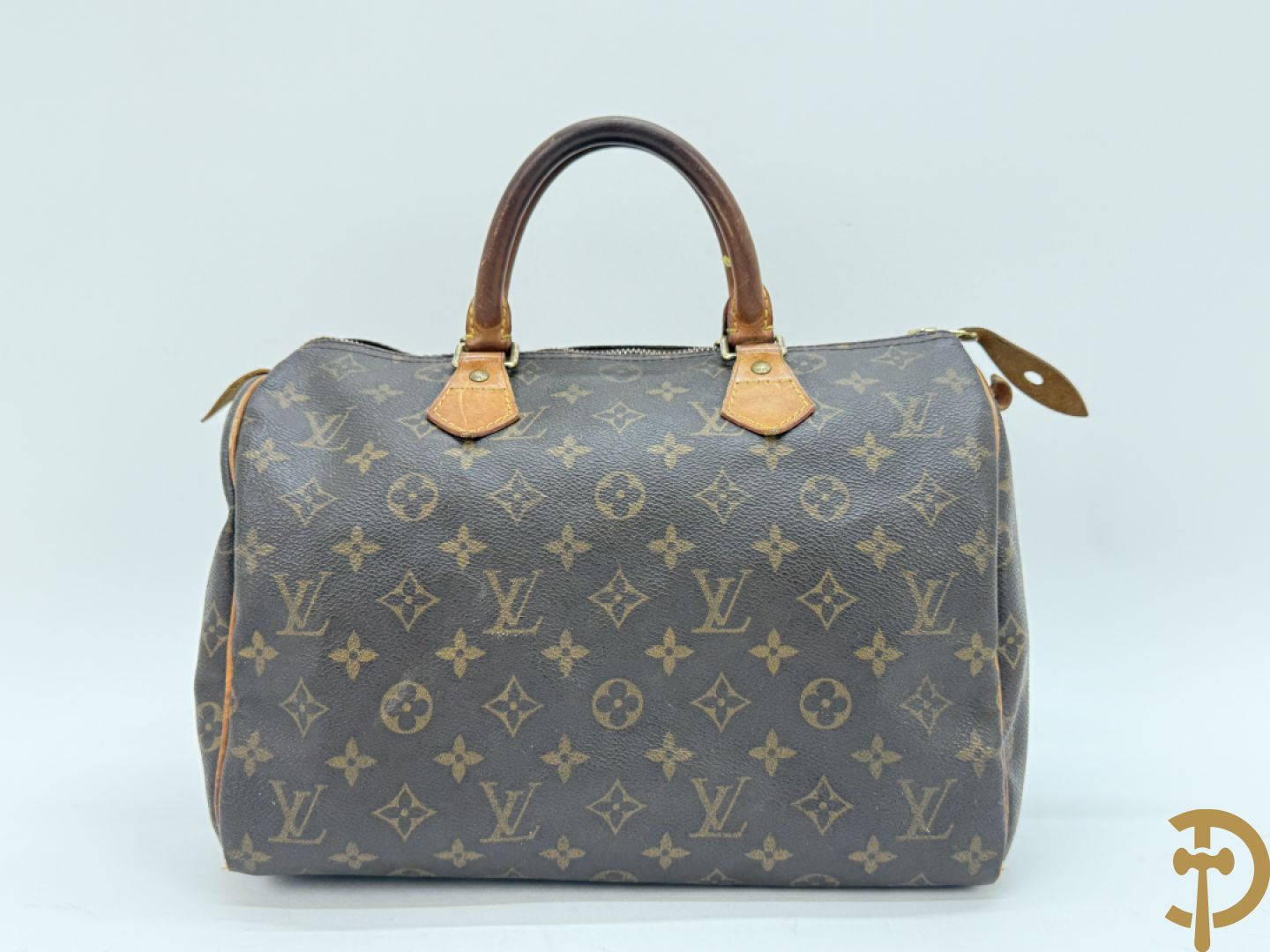 Kleine speedybag Louis Vuitton, binnenin gemerkt TH 0948